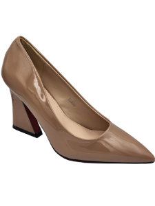 Brown Pingu Formal With Soft Flat 3 inch  Heel