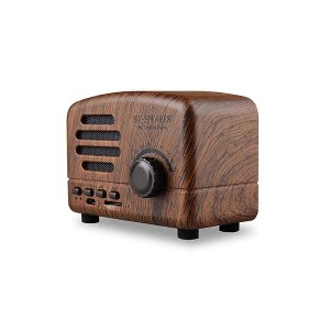 Retro Fm bluetooth usb bookshelf speaker