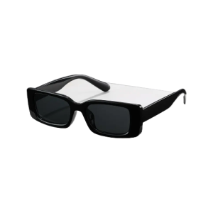 Square Up Your Style: Cool & Versatile Black Glasses (Men & Women)