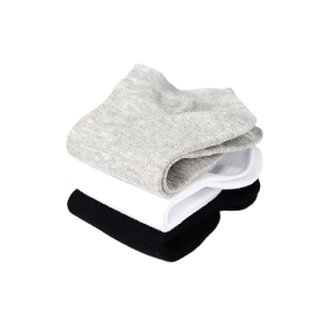 3-Pack Comfort: Men's Solid No-Show Socks (Spring & Summer) 3 Pairs Of Random Colors