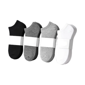 3-Pack Comfort: Men's Solid No-Show Socks (Spring & Summer) 3 Pairs Of Random Colors