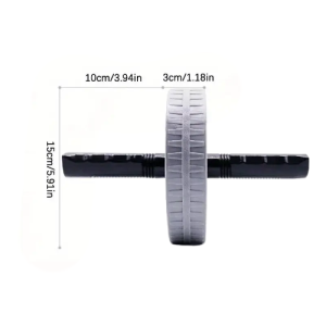 1pc Fitness Roller, Abdominal Exercise Wheel, Suitable For Core Strength Training, Muscle Exercise