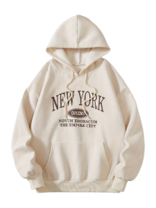 Secret Shield Solid Hoodie with Pocket - Long Sleeve Casual Everyday Sweatshirt, Women's Clothing