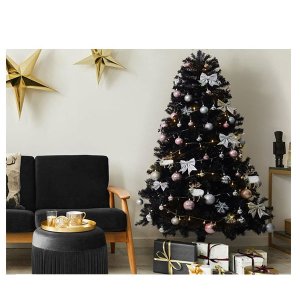 The Prestige Edit 180cm Black Iridescence christmas  Tree