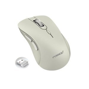 FOREV FV-G200 2.4G Wireless Mouse – Rechargeable Silent Ergonomic Mouse for Laptop & PC